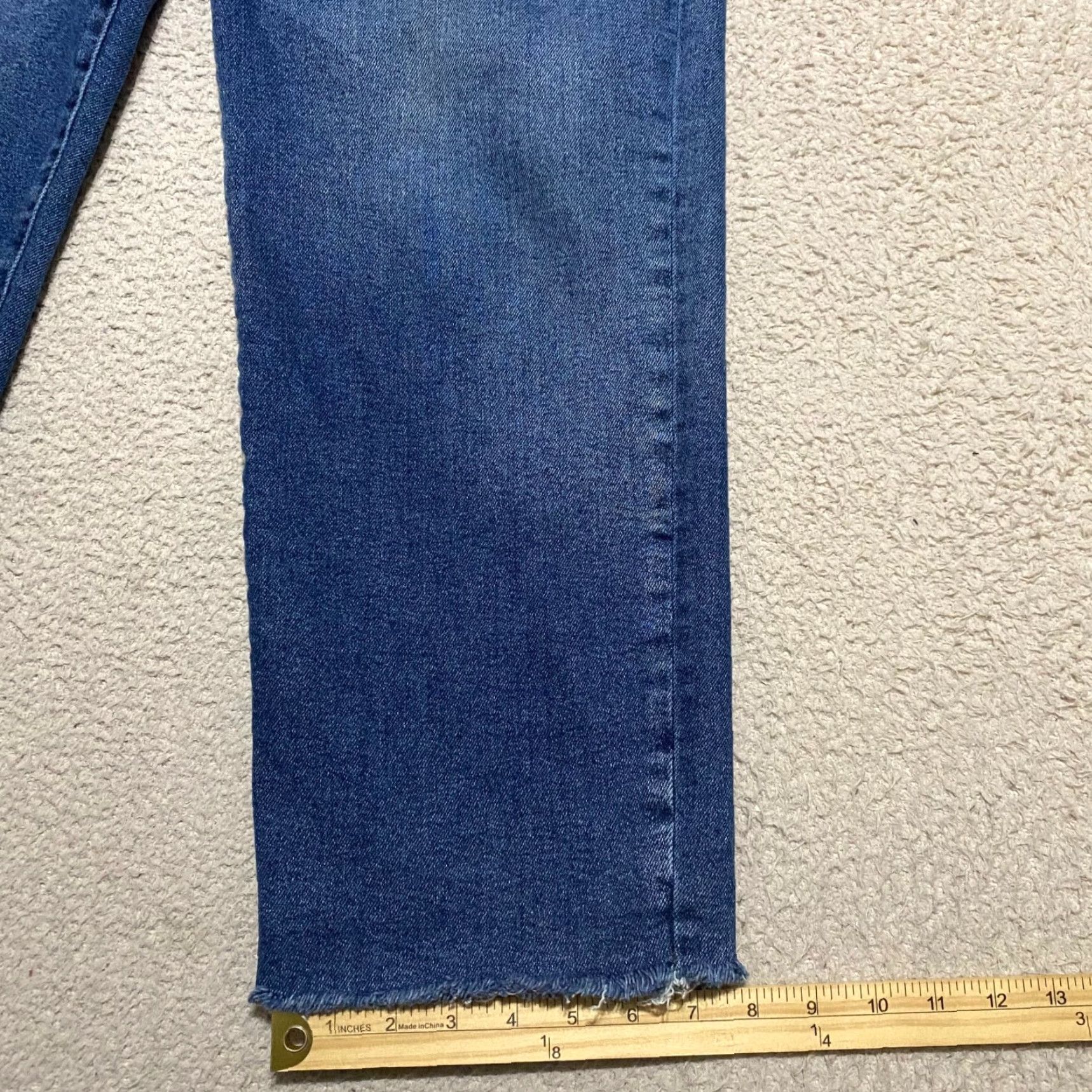 Vintage Kensie Jeans Jeans Blue Kensie Womens 18W Plus Medium Wash High Rise Straight 5-Pocket Denim Size 40" / US 18 - 5 Thumbnail
