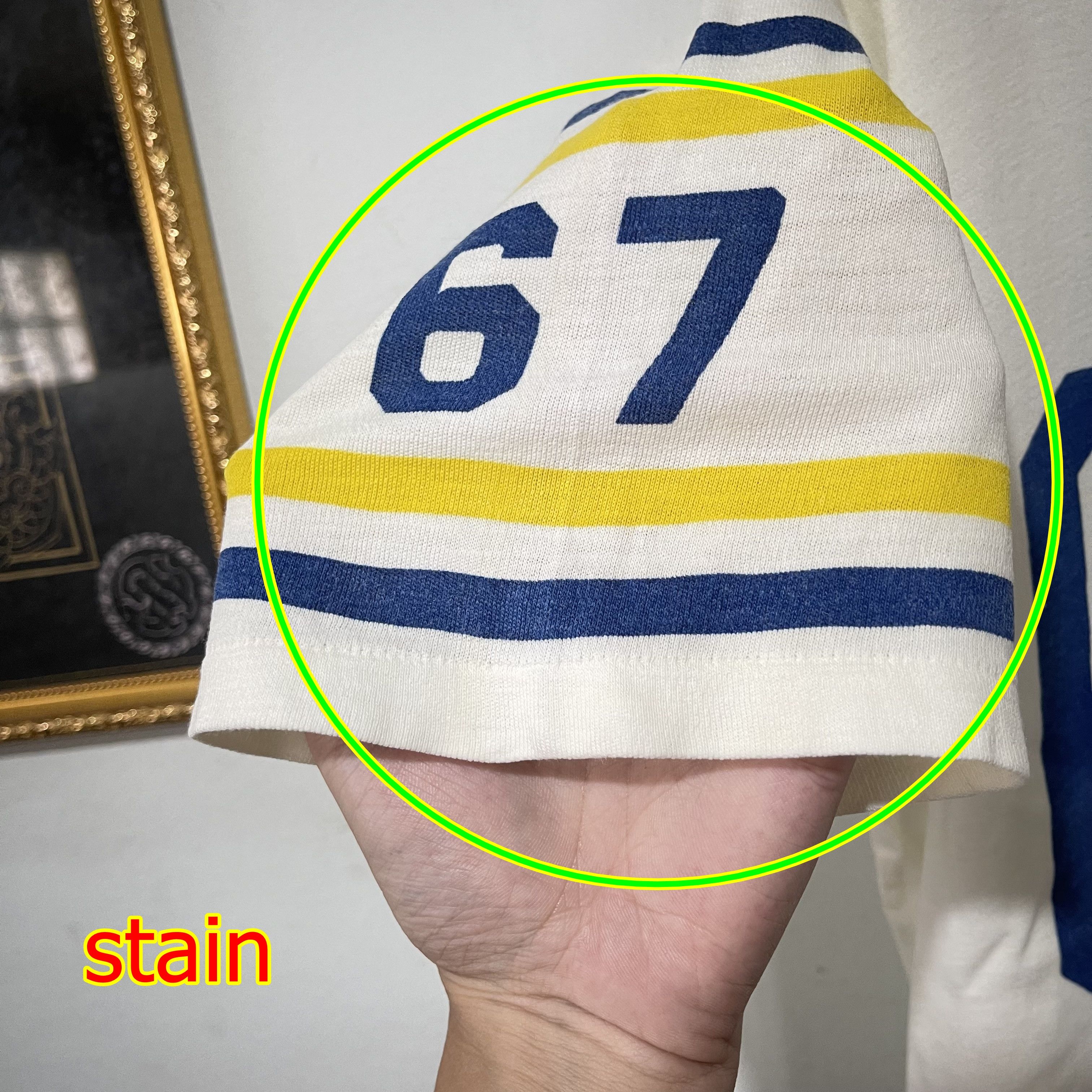 NFL Vintage 80s-90s 67 Football Jersey T-Shirt Size L / US 10 / IT 46 - 8 Thumbnail
