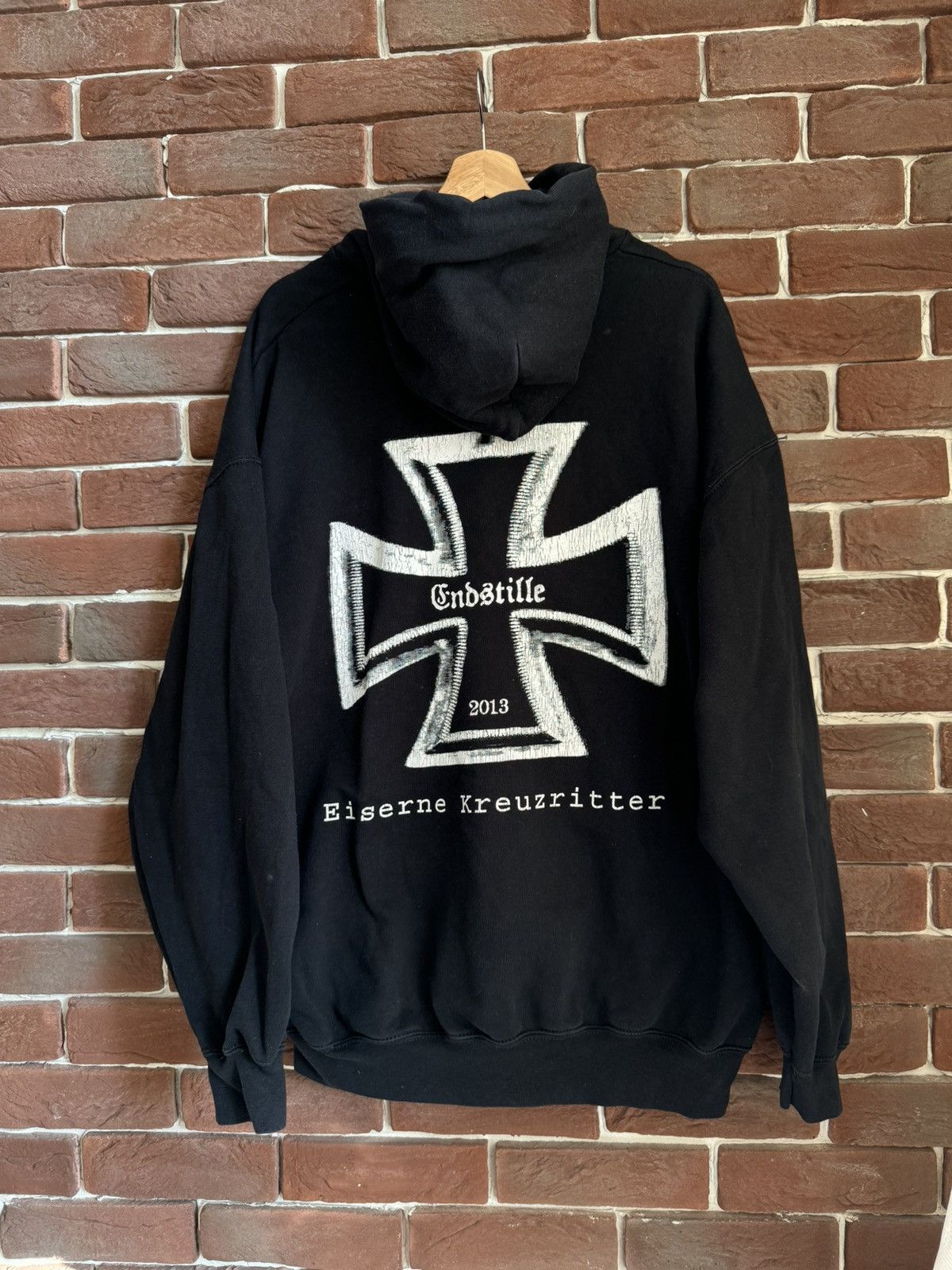 Band Tees Rare Vintage 00s Endstille Black Metal Band Hoodie 2XL logo Size US XL / EU 56 / 4 - 2 Thumbnail