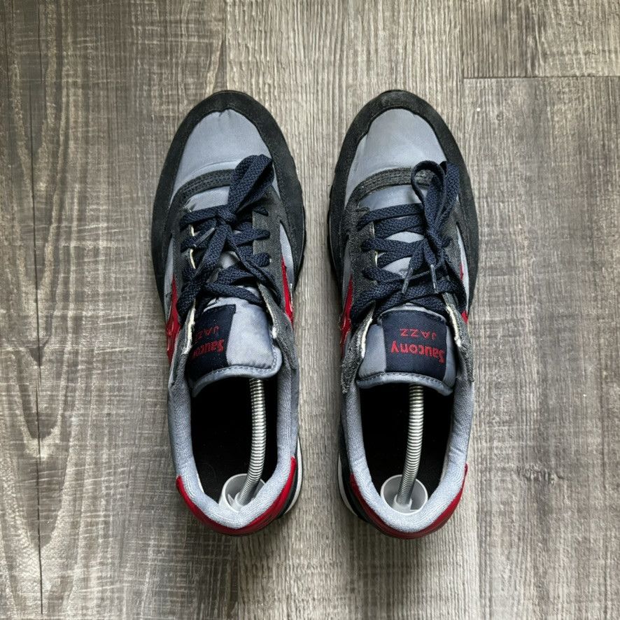 Saucony × Vintage SAUCONY • Jazz Original "Navy & Red" (12M) Size US 12 / EU 45 - 8 Thumbnail