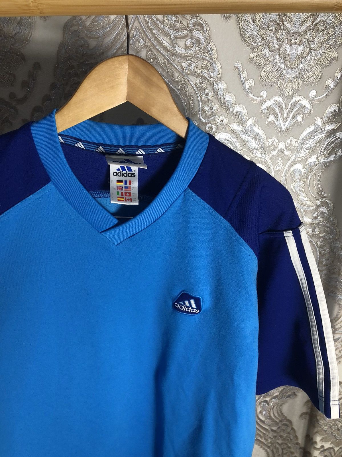 Adidas VINTAGE ADIDAS ORIGINAL EQUIPMENT RETRO T-SHIRT CASUAL 90s Size US L / EU 52-54 / 3 - 2 Thumbnail