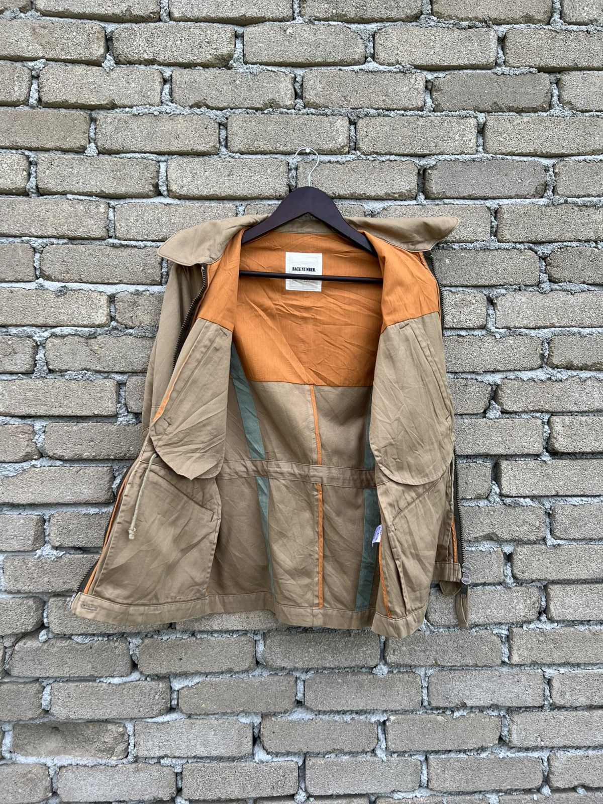 Japanese Brand Back Number Muti Zipper Pocket Jacket Nice Design Size US S / EU 44-46 / 1 - 8 Thumbnail