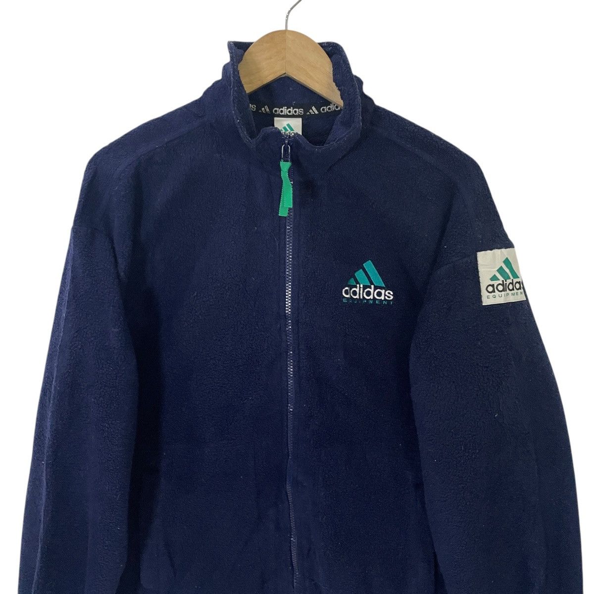 Adidas Vintage Adidas Equipment Big Logo Jacket Size US L / EU 52-54 / 3 - 3 Thumbnail