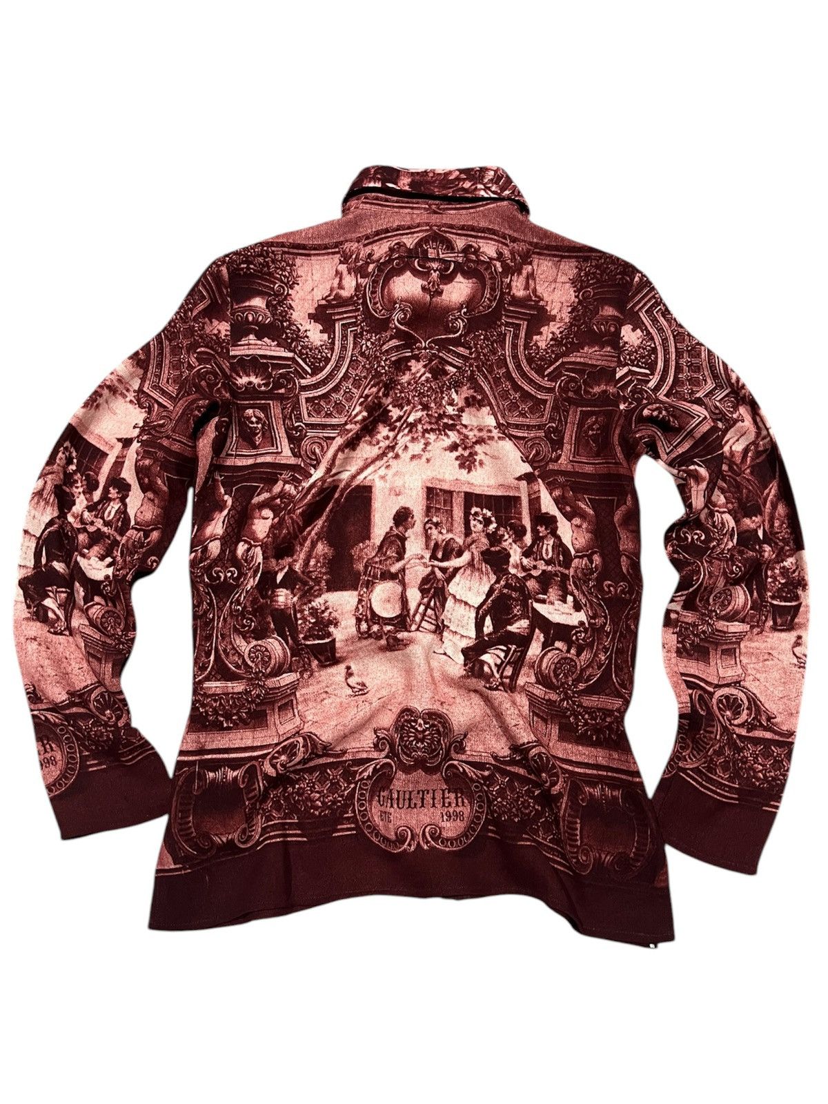 Jean Paul Gaultier Archive Ss98 Jean Paul Gaultier Print Top