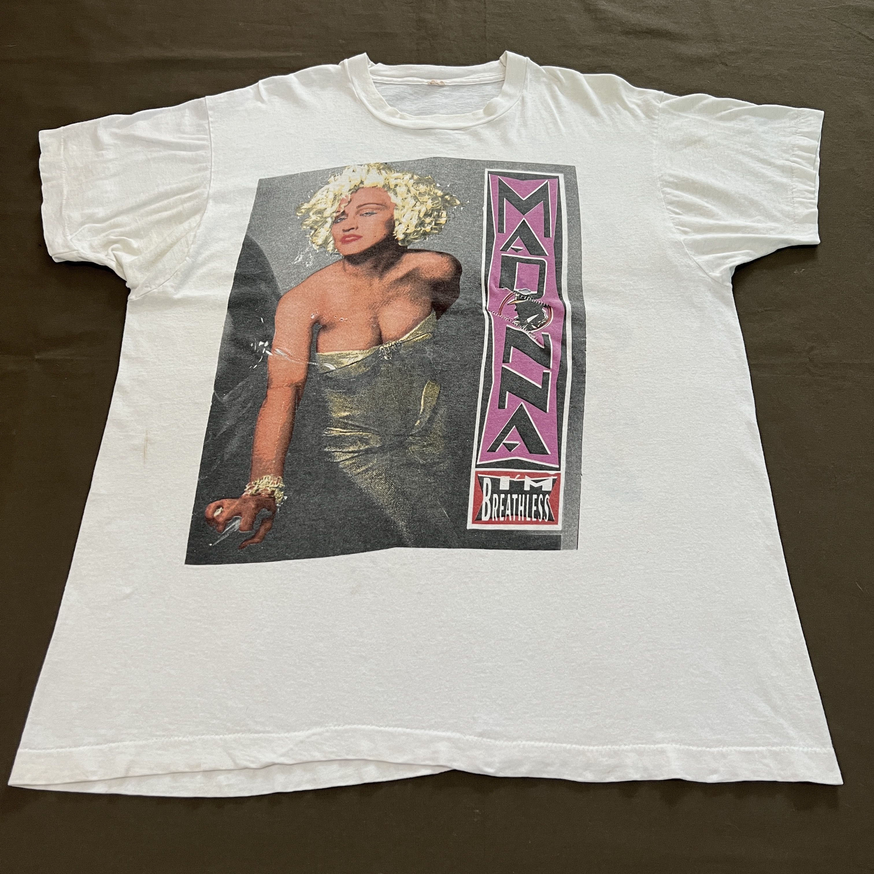 90s Madonna Breathless S/S Tee Tシャツ