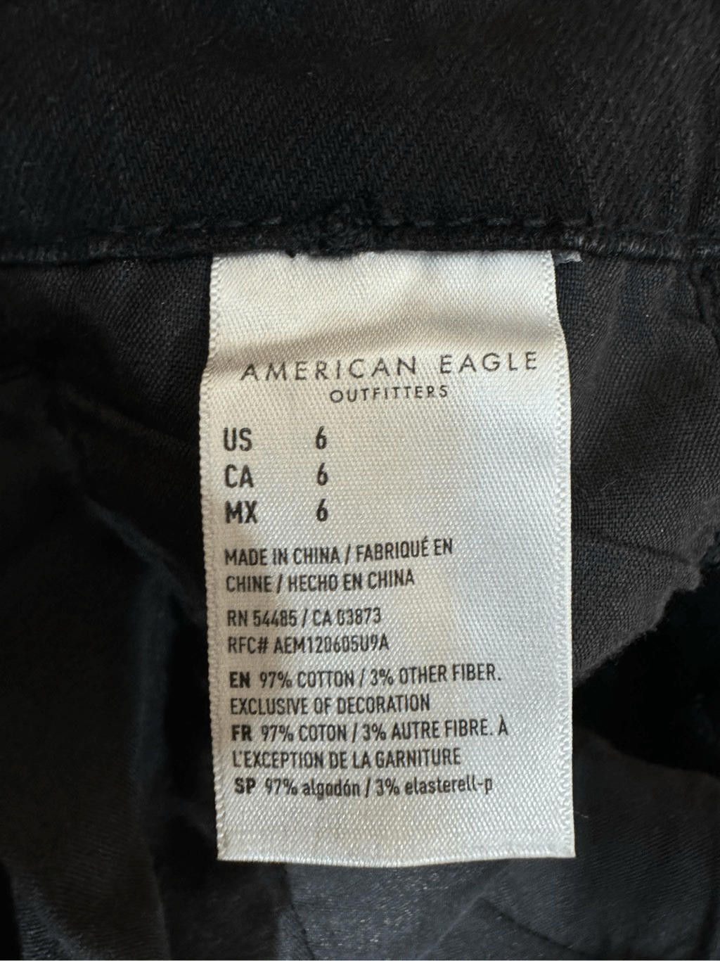 American Eagle Outfitters American Eagle Women's Size 6 Black Mom Shorts Belt Tie Size 28" / US 6 / IT 42 - 12 Thumbnail