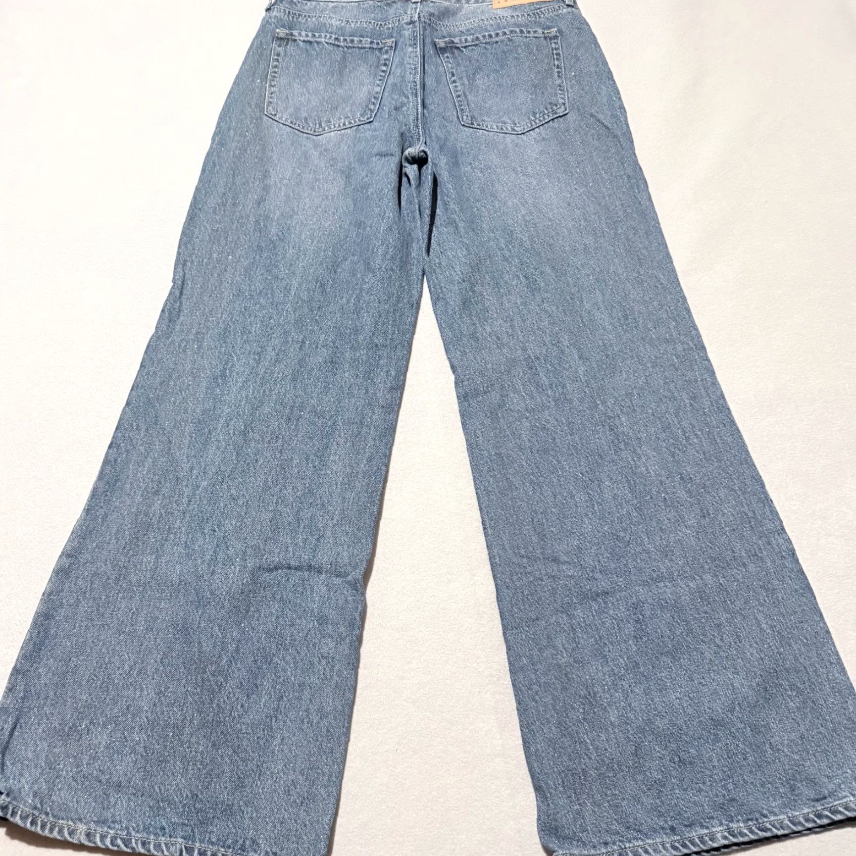 Pacsun Pacsun Lena Super Baggy Jeans Women's Light Blue Denim Baggy Jeans Pacsun 26 90s Wide-Leg Block: 5-Pocket Size 26" / US 2 / IT 38 - 6 Thumbnail