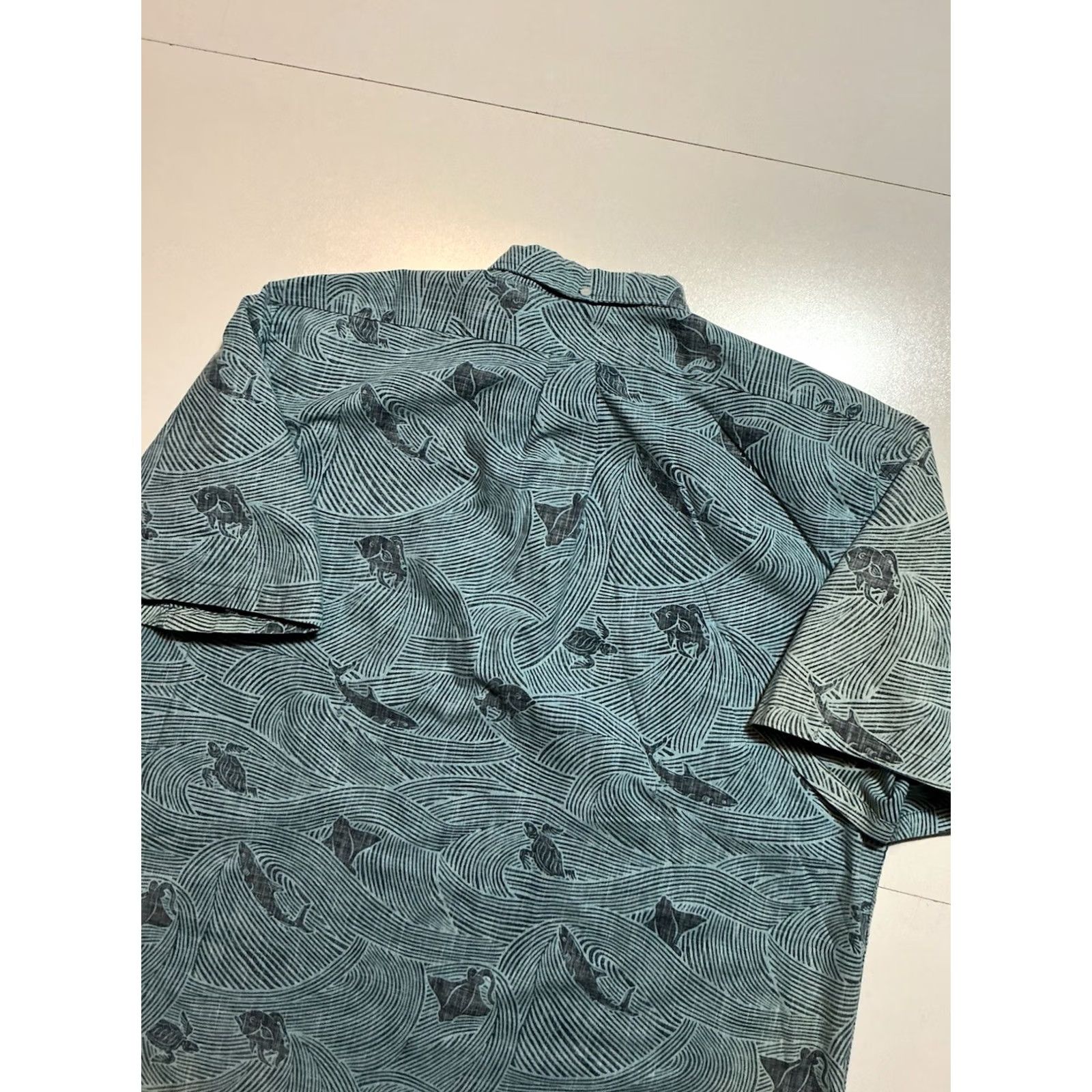 Reyn Spooner VTG Reyn Spooner Dietrich Varez Turtle Shark Fish AOP Hawaiian 1/4 Button Shirt Mens 3XL Multicolor Size US XXL / EU 58 / 5 - 4 Thumbnail