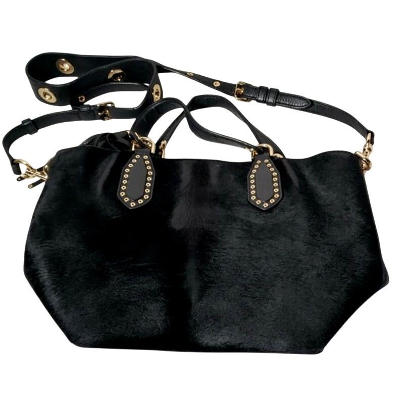 Michael Kors Michael Kors Brooklyn Calf Hair & Leather RARE Statement Bag Size ONE SIZE - 6 Thumbnail