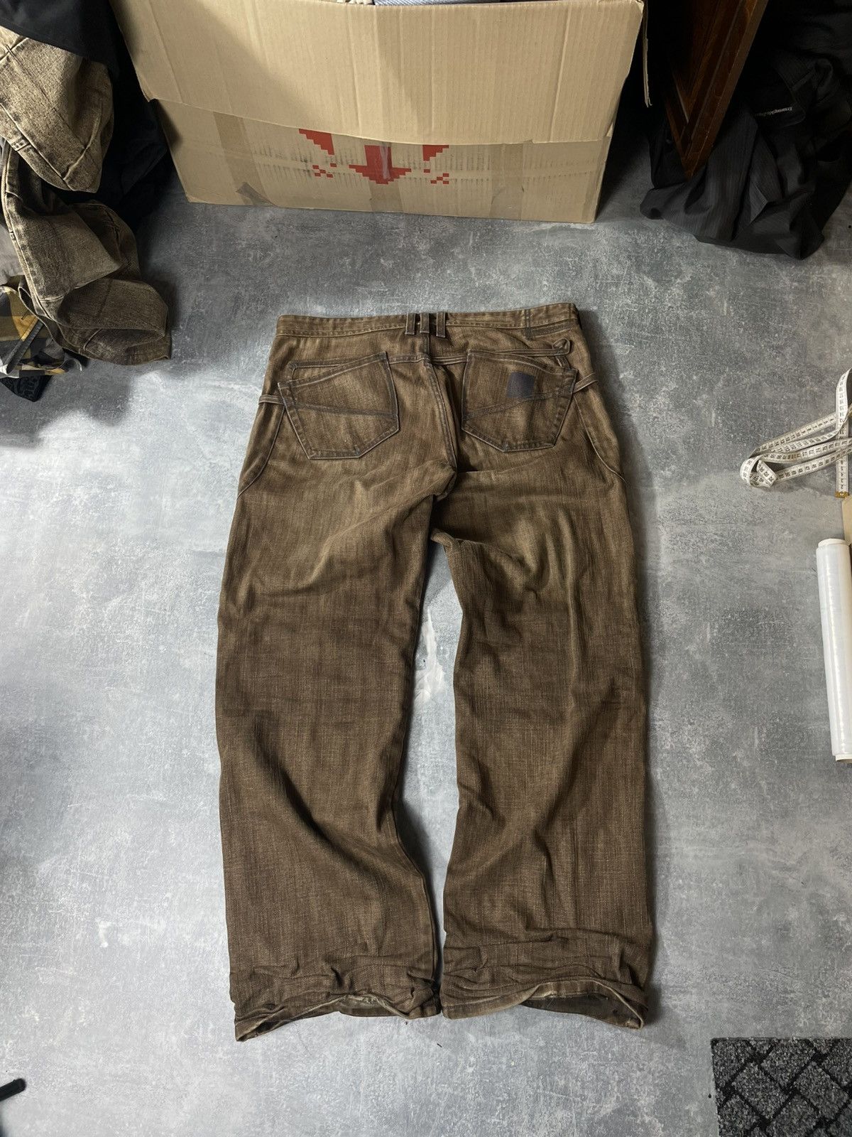 Marithe + Francois Girbaud Marithe Francois Girbaud vintage Y2K buttons pants jeans Size US 33 - 2 Thumbnail