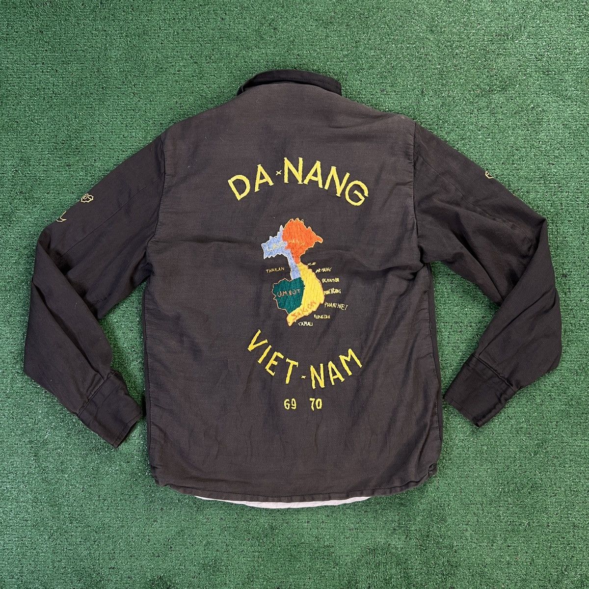 Vintage RARE Vintage Vietnam 1969-70 Souvenir Jacket AUTHENTIC