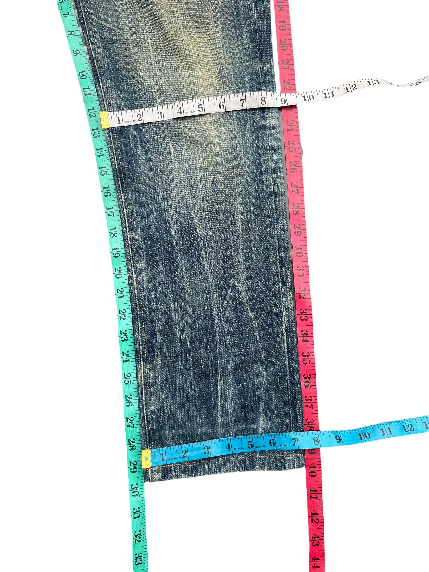 King King Jonathan Faded Wash Denim Size US 32 / EU 48 - 10 Thumbnail