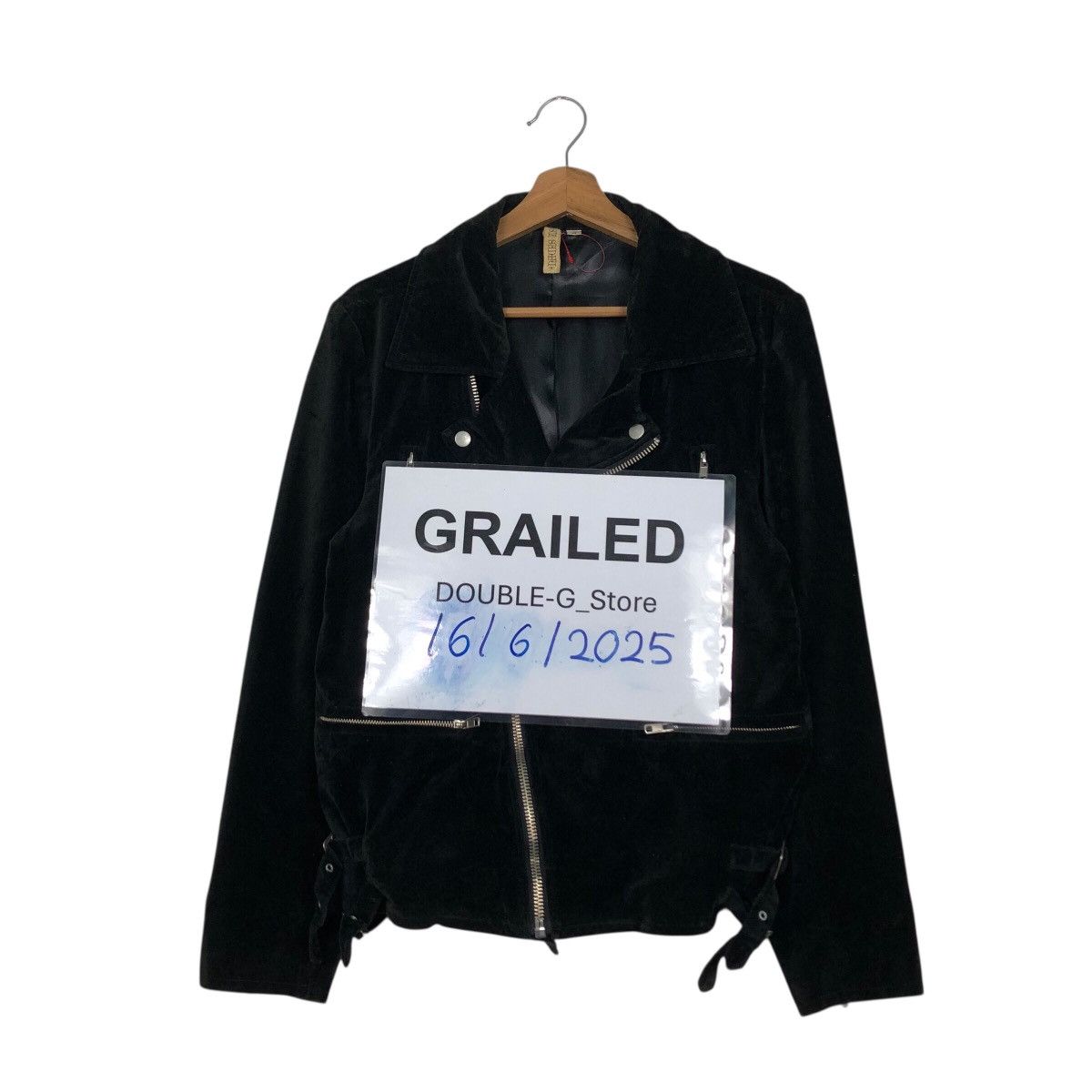 Japanese Brand Vintage Bike Jacket Double Collar Velvet Shdhu Issey Miyake Size US M / EU 48-50 / 2 - 1 Thumbnail