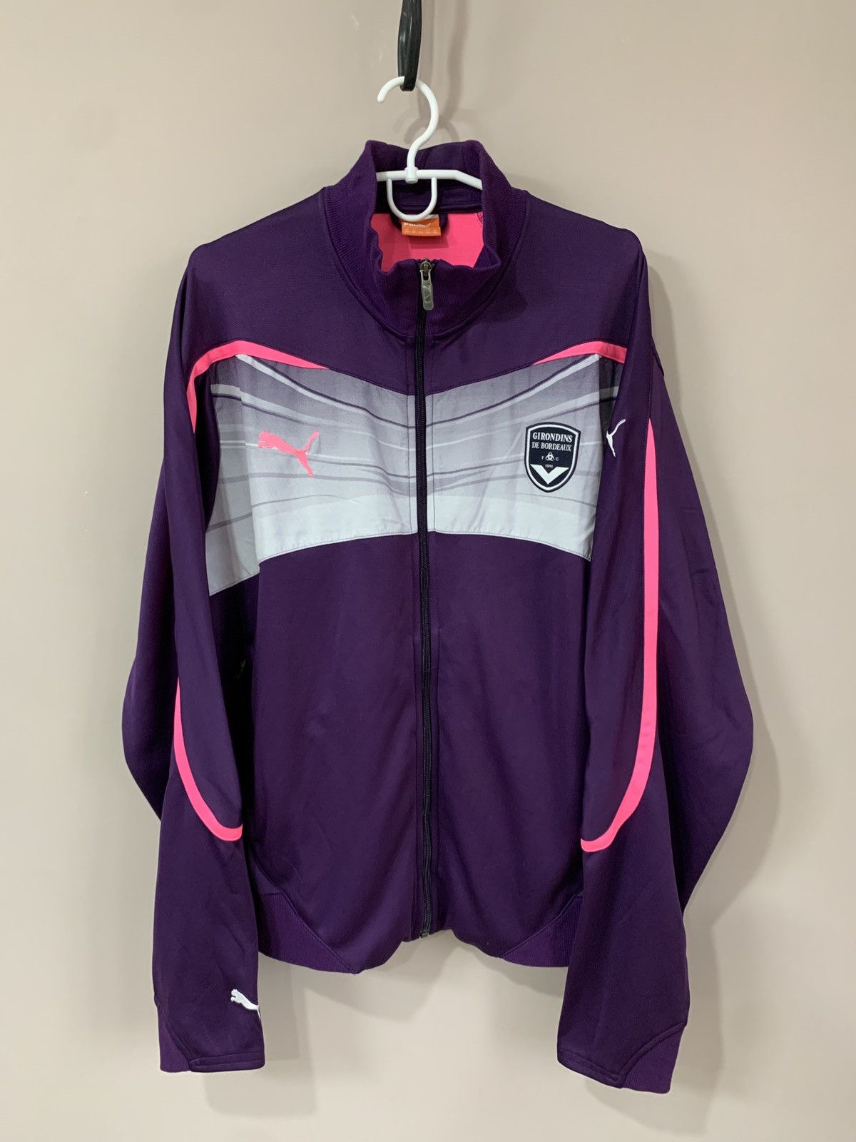Puma Girondins de Bordeaux Track Football Jacket Puma Soccer XXL Size US XXL / EU 58 / 5 - 1 Thumbnail