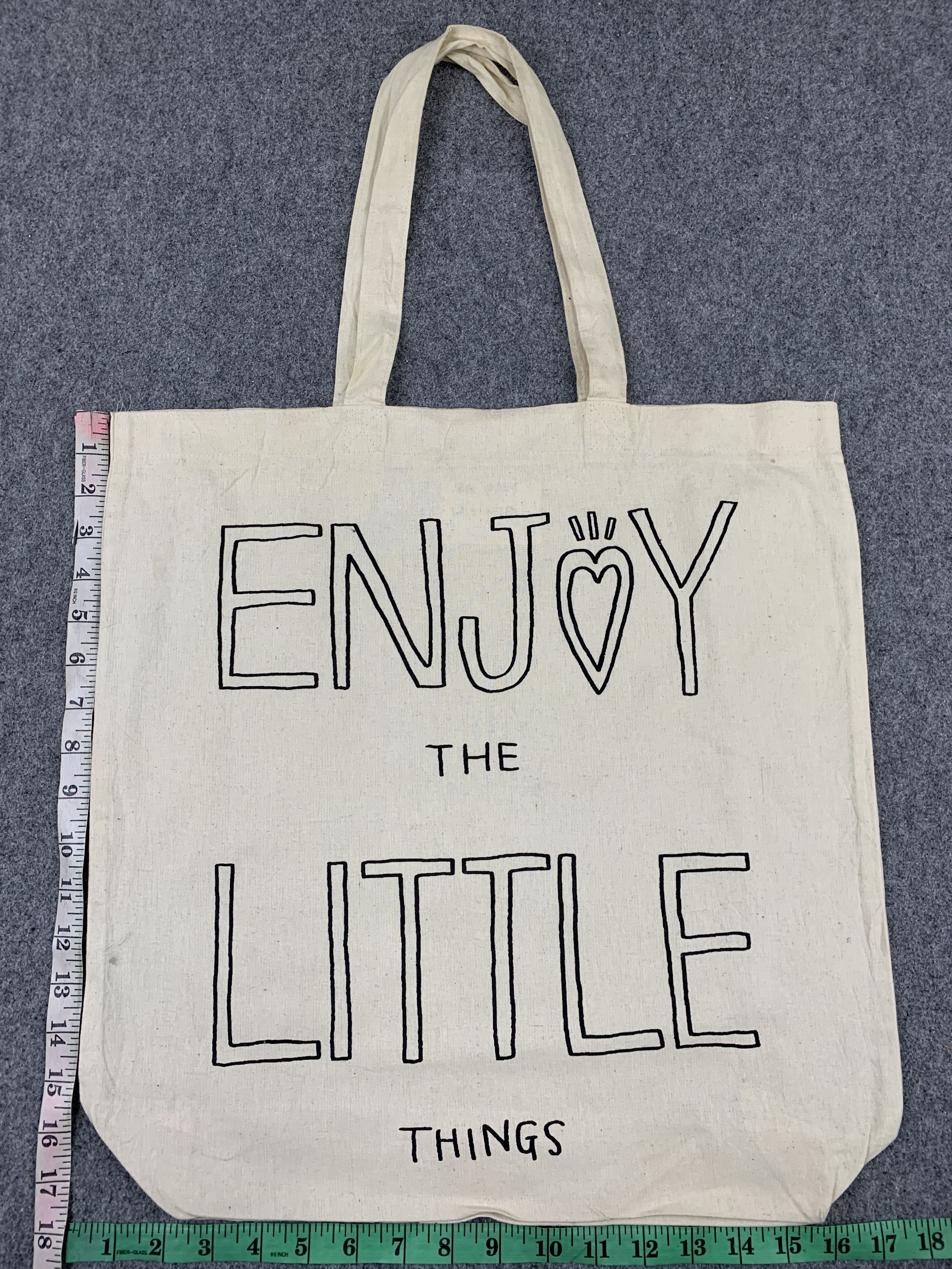 Japanese Brand Vintage Japanese Brand Spell Out Tote Bag BG0059 Size ONE SIZE - 3 Thumbnail