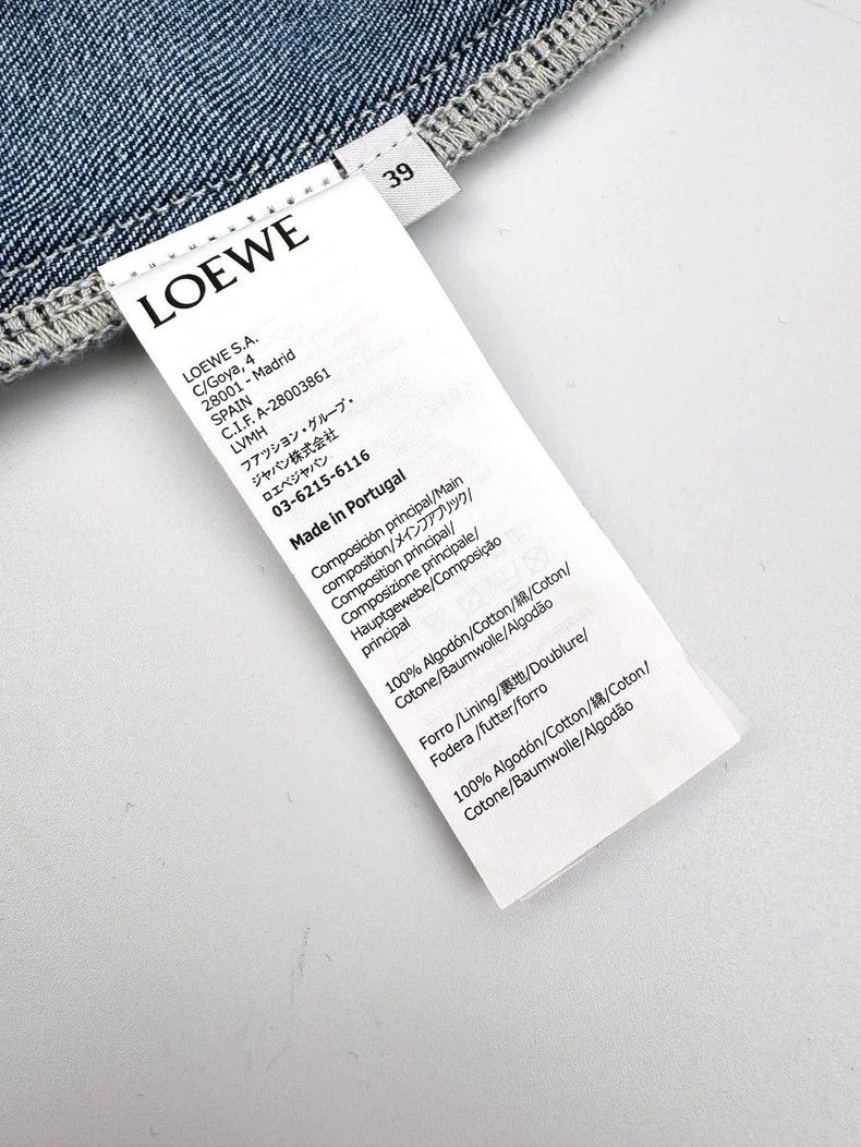 Loewe LOEWE Cowboy short-sleeved shirt Size US XXS / EU 40 - 7 Thumbnail