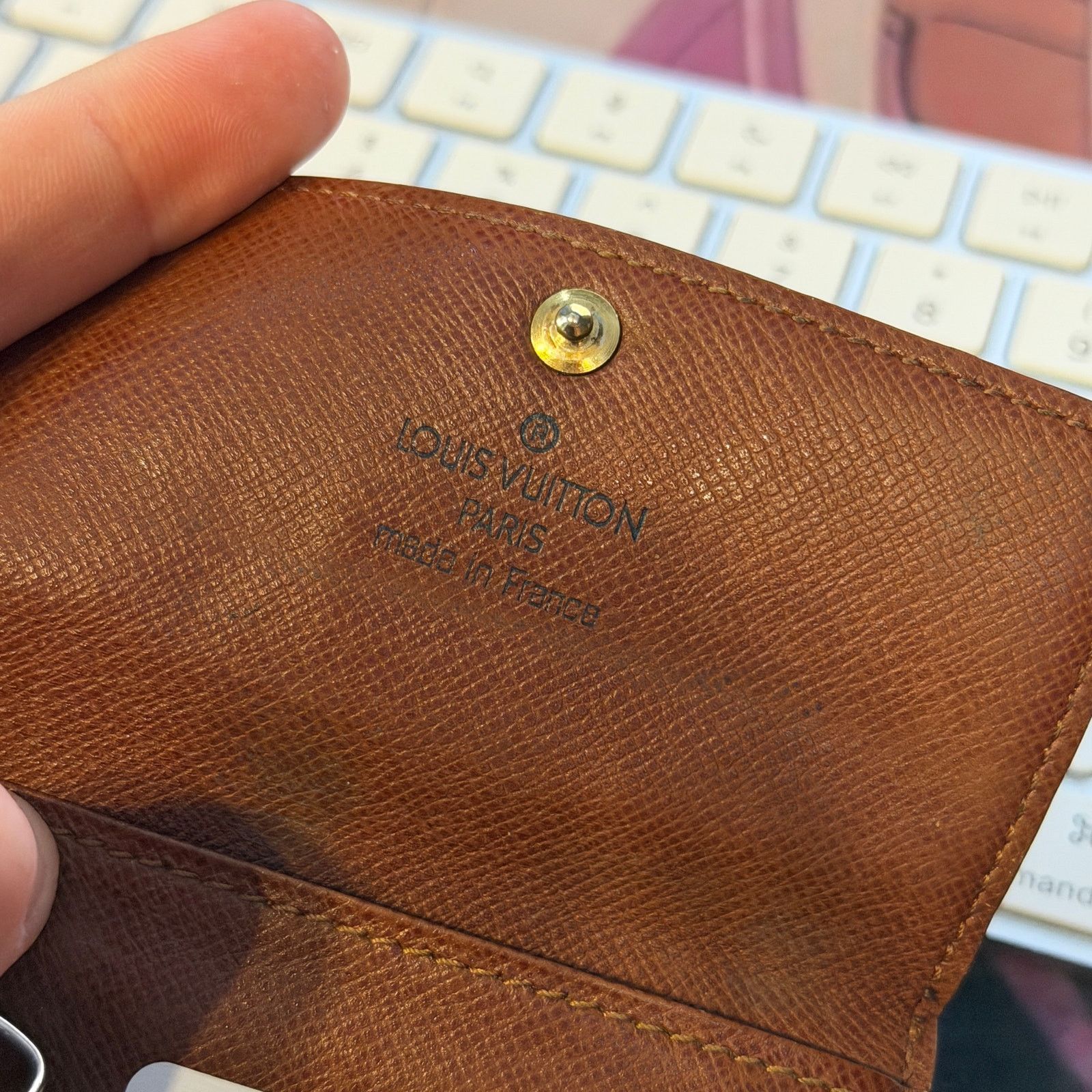 Louis Vuitton Louis Vuitton Monogram Key Ring Wallet Size ONE SIZE - 5 Thumbnail