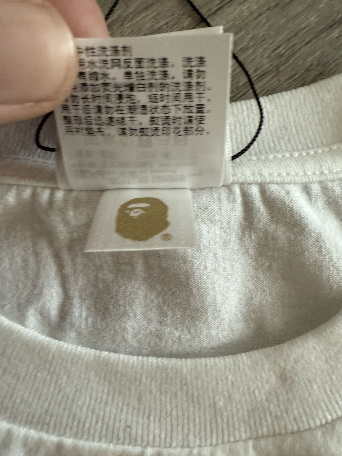 Bape Bape blue ABC camo tiger tee Size US M / EU 48-50 / 2 - 7 Thumbnail