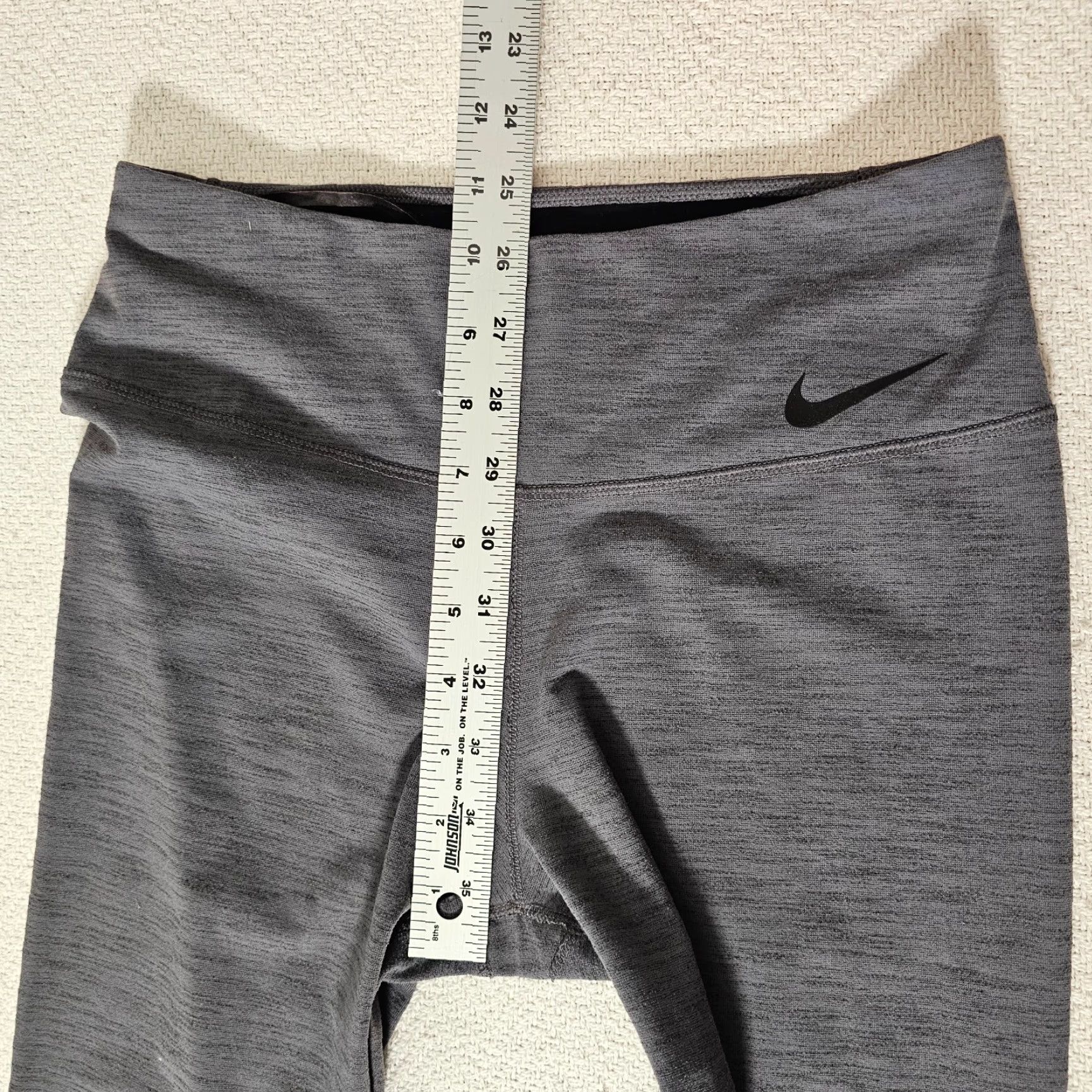 Nike Nike Dri-FIT Pants Jogger Women M Gray Activewear running yoga tights Size 32" / US 10 / IT 46 - 5 Thumbnail