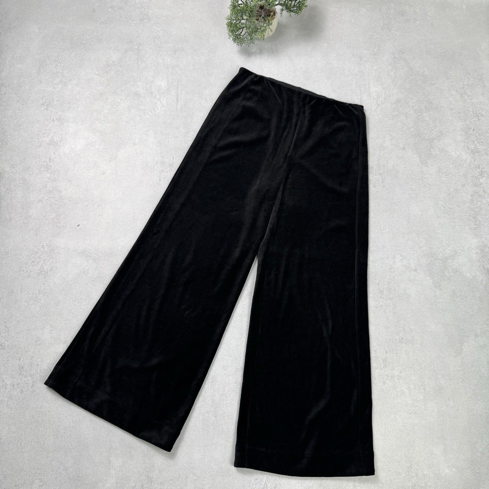 ME+EM Me+Em Women Pants Velour Trousers Size UK 12 Size 30" / US 8 / IT 44 - 1 Thumbnail