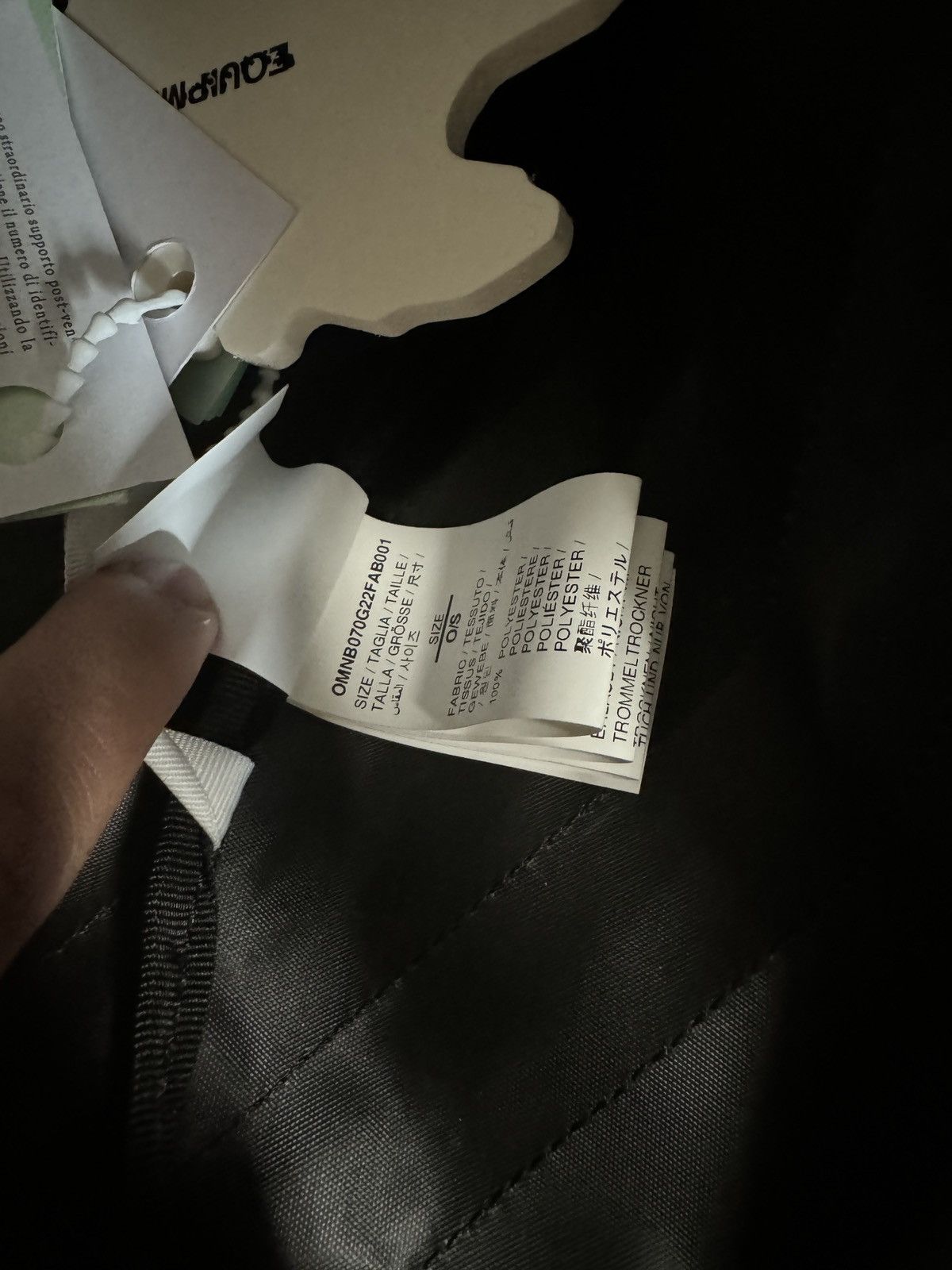 Off-White × POST ARCHIVE FACTION (PAF) Off-White™ C/O Post Archive Faction (Paf) Leaves Backpack Size ONE SIZE - 20 Thumbnail