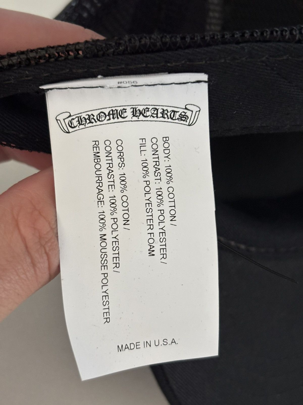 Chrome Hearts Chrome Hearts Las Vegas Trucker Hat Size ONE SIZE - 4 Thumbnail