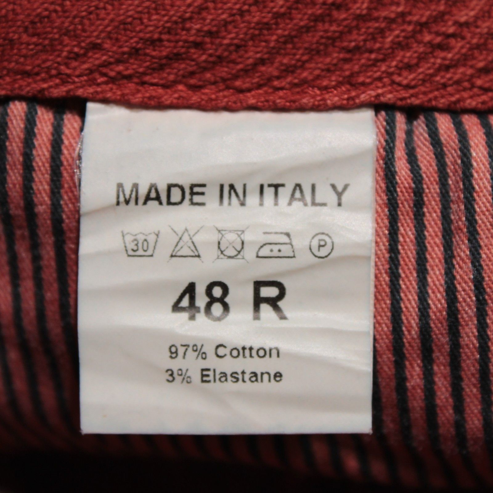isaia New with tags Chino Size 32 US In Orange