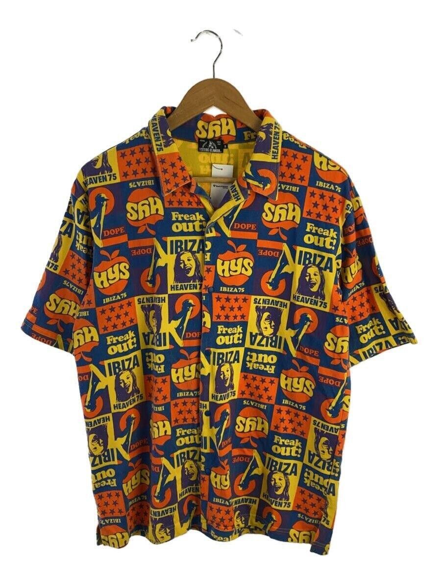 image of Hysteric Glamour Ibiza Buttonup in Orange, Men's (Size Small)