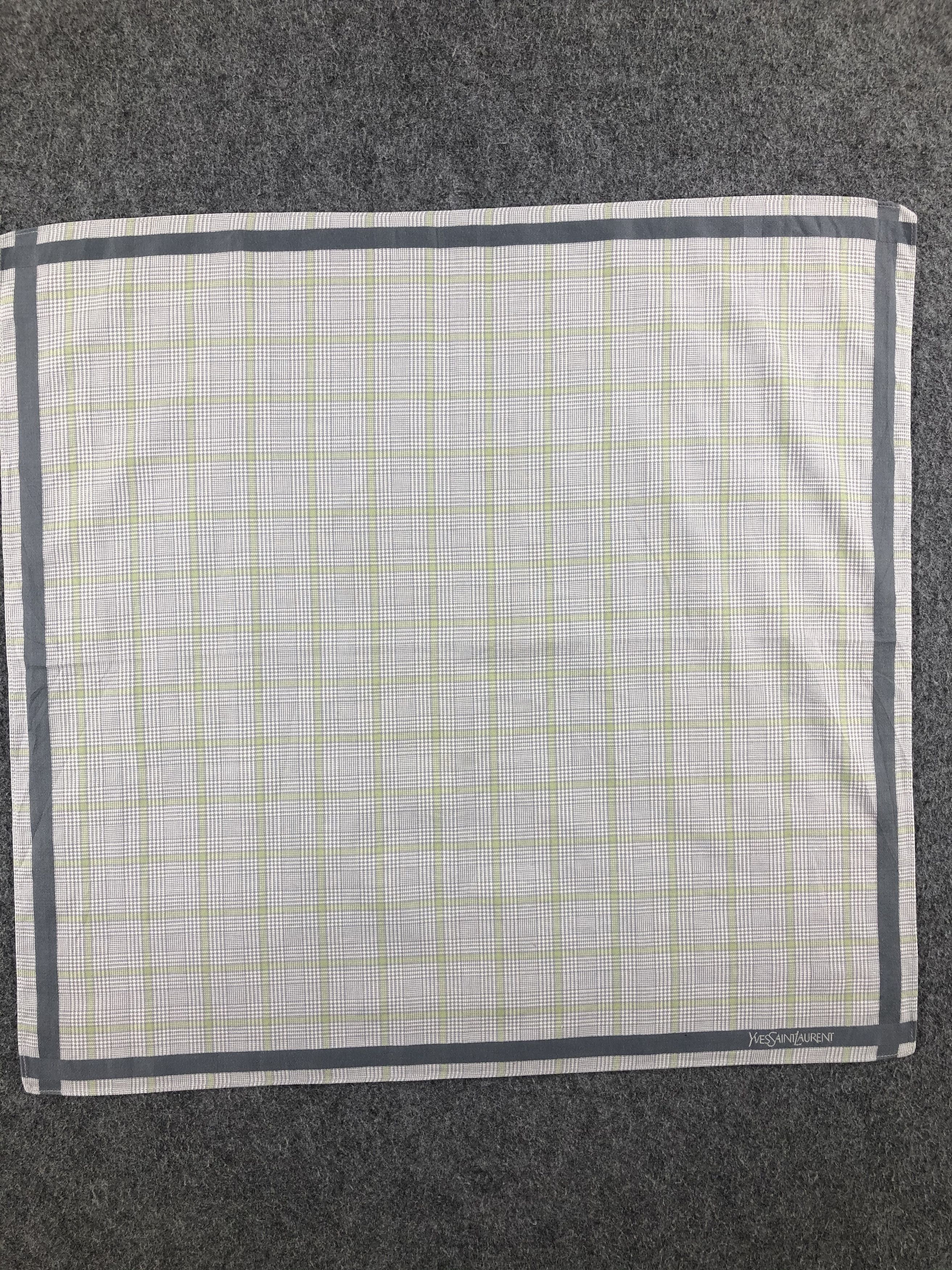 Yves Saint Laurent Yves Saint Laurent Handkerchief / Bandana / Neckerchief Size ONE SIZE - 3 Thumbnail
