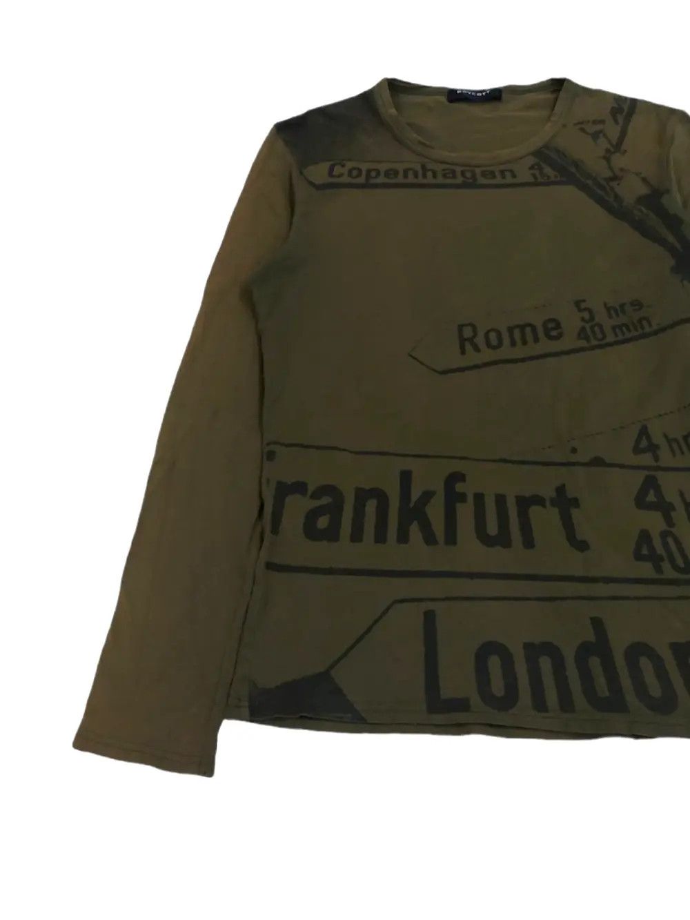 Boycott Rare! Boycott "Road To Europe" Fullprint LS Size M / US 6-8 / IT 42-44 - 3 Thumbnail