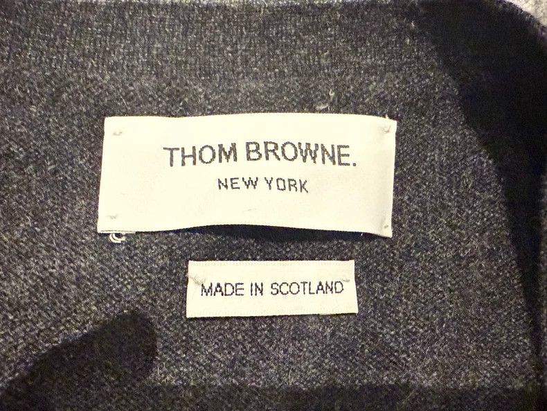 Thom Browne Thom browne Classic four-bar cashmere cardigan jacket 2503- Size US M / EU 48-50 / 2 - 4 Thumbnail
