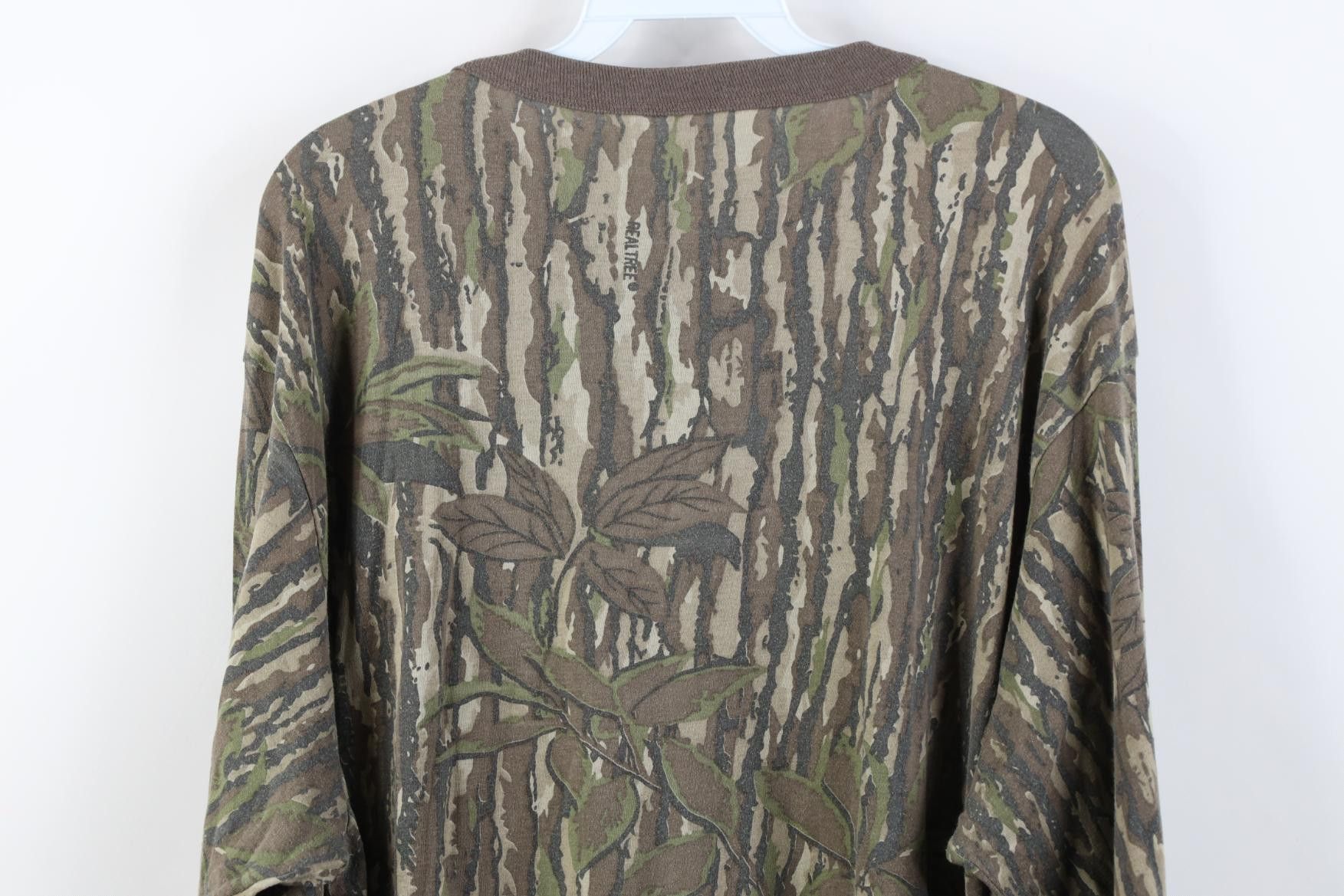 Vintage Vintage 80s 90s Streetwear Camouflage Long Sleeve T-Shirt Size US XL / EU 56 / 4 - 11 Thumbnail