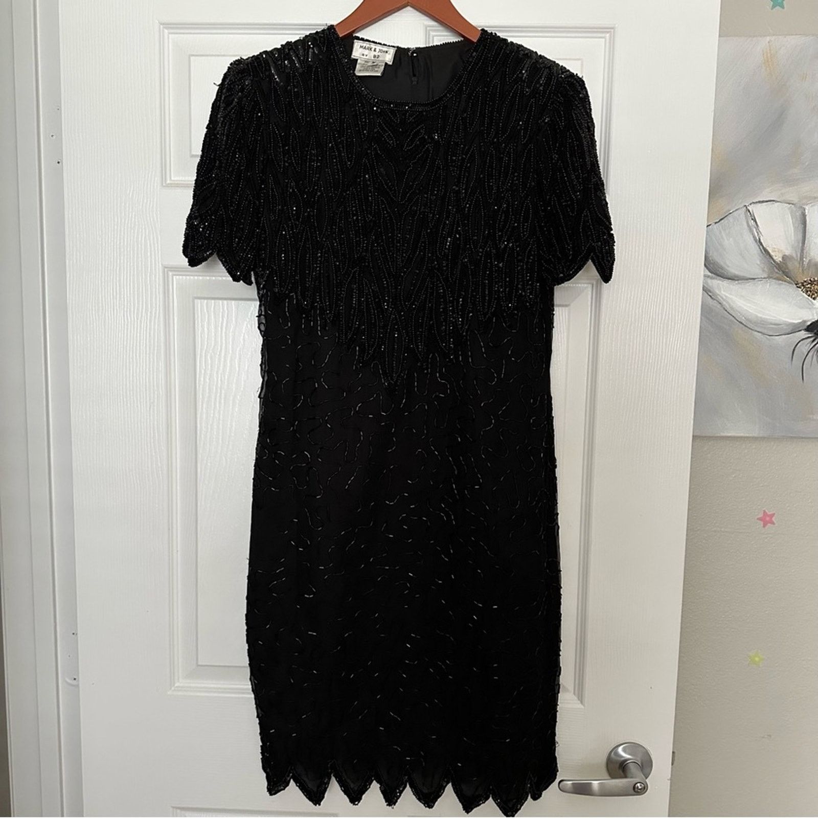 Other Mark & John by B2 Black Elegant Dress Size M / US 6-8 / IT 42-44 - 3 Thumbnail
