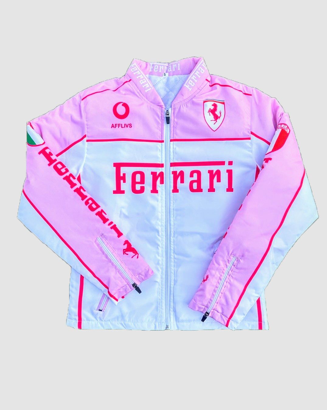 Ferrari 🔥 FERRARI Y2K ADULT F1 RACING JACKET VINTAGE STREETWEAR Size XXL / US 16-18 / IT 52-54 - 1 Thumbnail