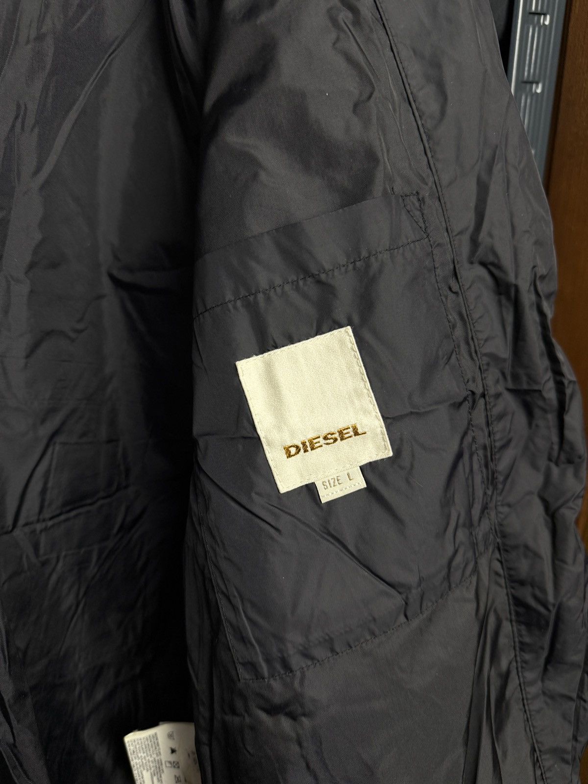 Diesel Vintage Diesel Puffer Jacket Size L / US 10 / IT 46 - 9 Thumbnail