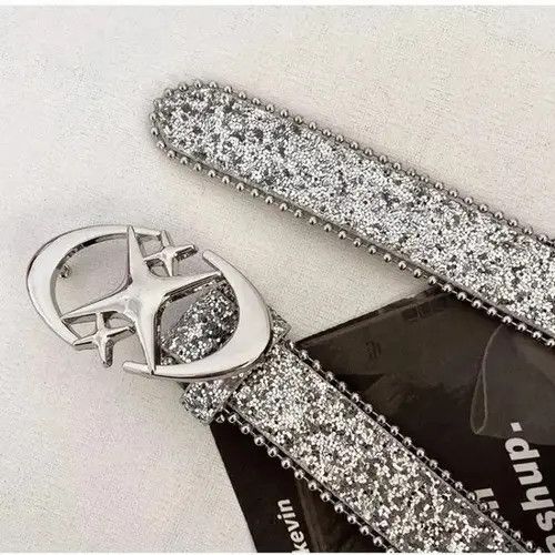 Vintage Vintage Super Glitter Rhinestone Belt Size ONE SIZE - 4 Thumbnail