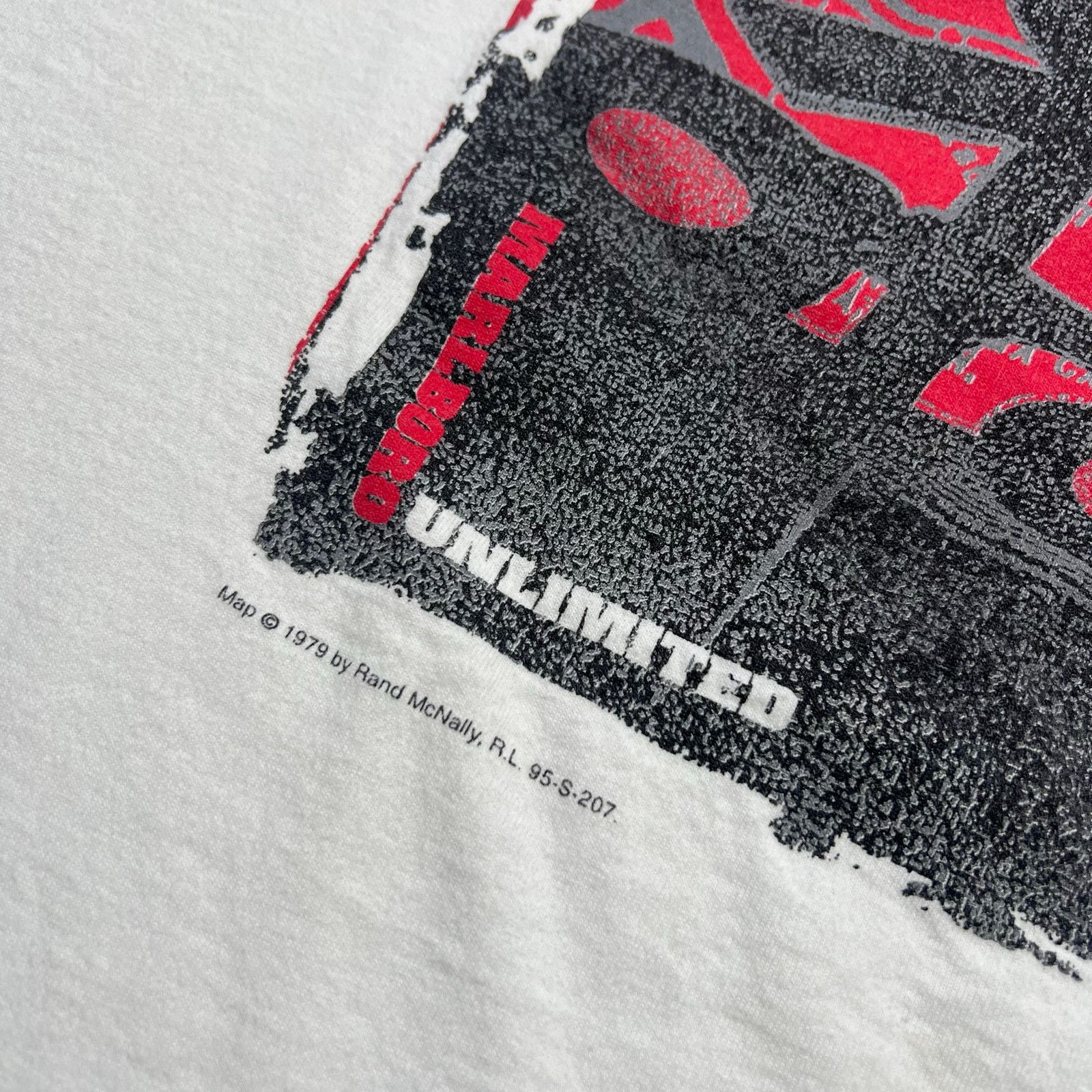 Marlboro Vintage 90s Marlboro Unlimited Map Pocket Tee XL Smoking Size US XL / EU 56 / 4 - 11 Thumbnail