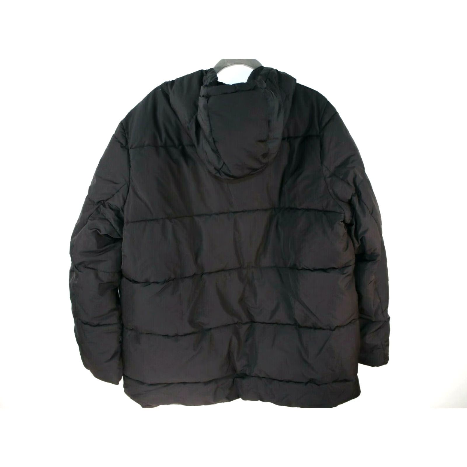Vintage Lightweight Puffer Jacket Women's Long-Sleeve Full-Zip Water-Resistant 2XL Black Womens Size XXL / US 16-18 / IT 52-54 - 4 Thumbnail
