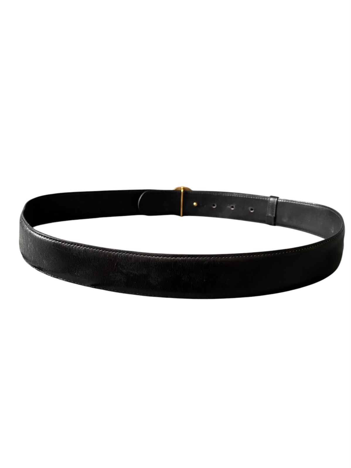 Alfred Dunhill Dunhill leather belt logo buckle Size ONE SIZE - 3 Thumbnail
