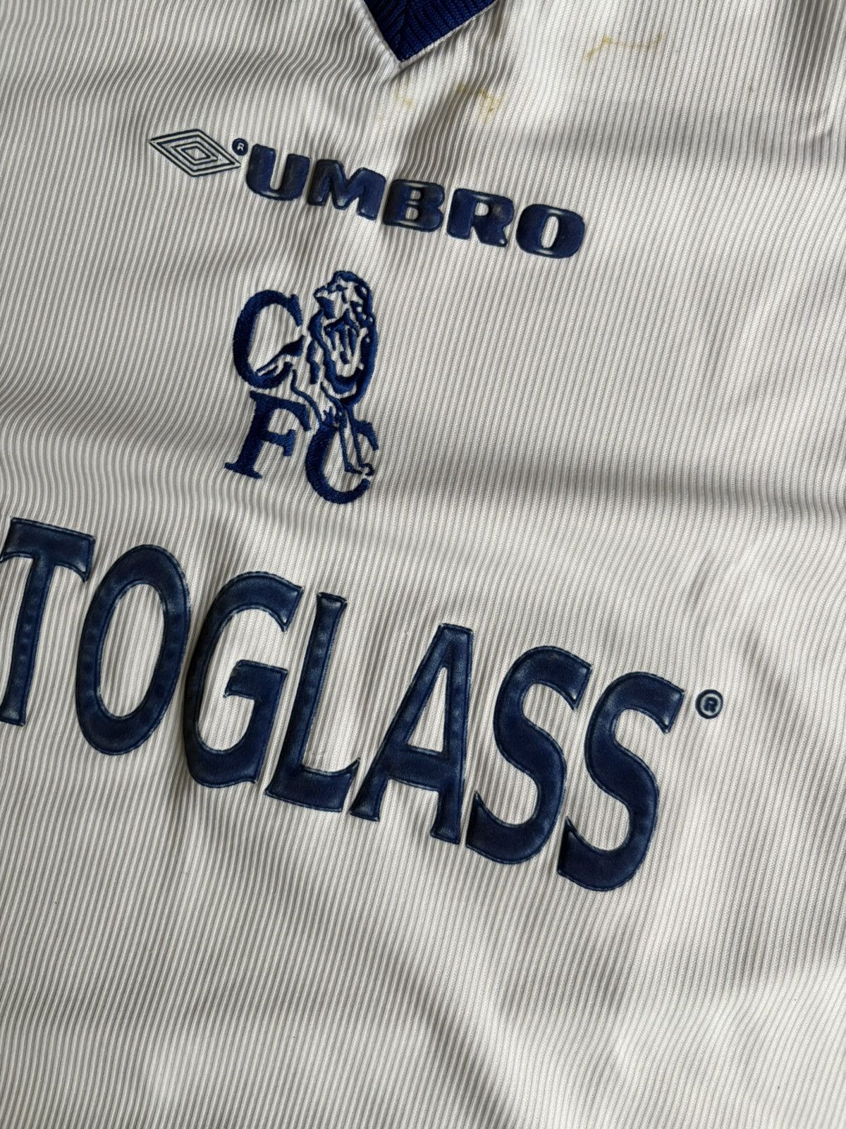 Chelsea Soccer × Umbro Vintage Chelsea Fc Umbro Away 1999/2000 Football Jersey Size US L / EU 52-54 / 3 - 4 Thumbnail