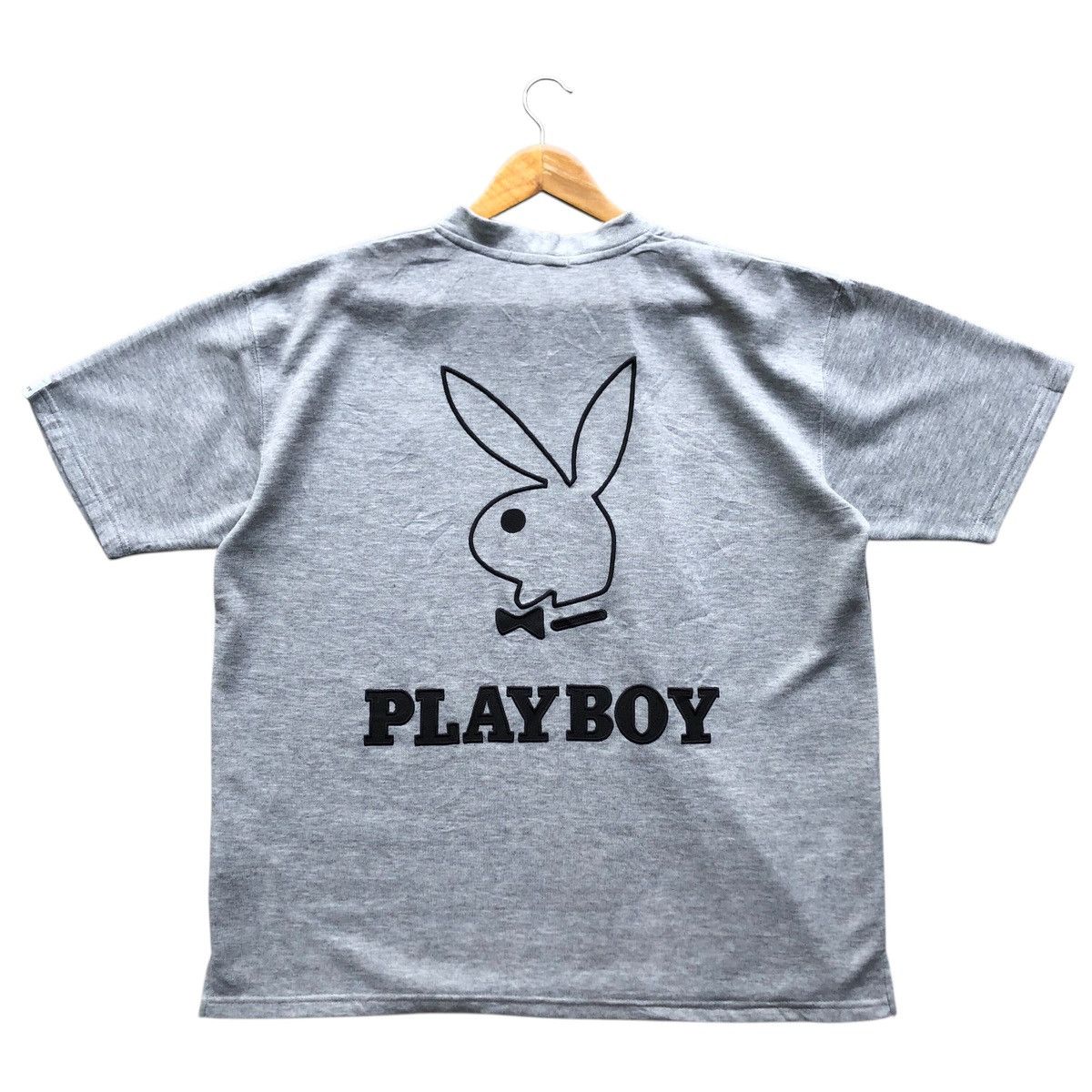 Hysteric Glamour × Playboy Vintage PLAYBOY embroidery logo tshirt Size US L / EU 52-54 / 3 - 1 Thumbnail