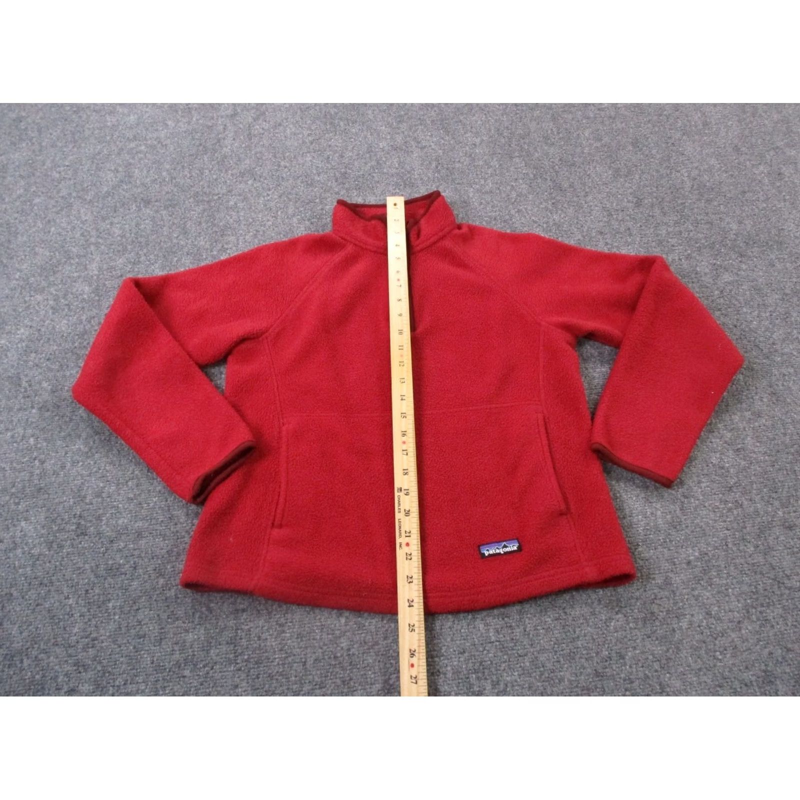 Patagonia VINTAGE Patagonia Jacket Women M Red Fleece Outdoors Marsupial Synchilla Sweater Size M / US 6-8 / IT 42-44 - 3 Thumbnail