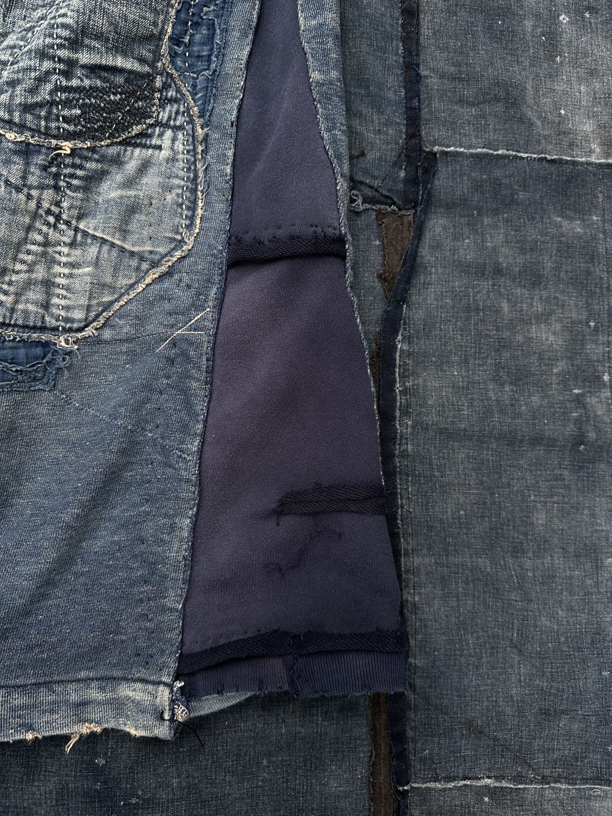 Kapital × Kapital Kountry Kapital Crash Denim Old man and the sea Boro Sweatpants Size US 33 - 7 Thumbnail