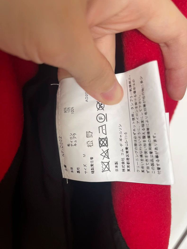 Comme des Garcons Comme Des Garcons Red wool coat 2505-Nextarrow Size M / US 6-8 / IT 42-44 - 5 Thumbnail