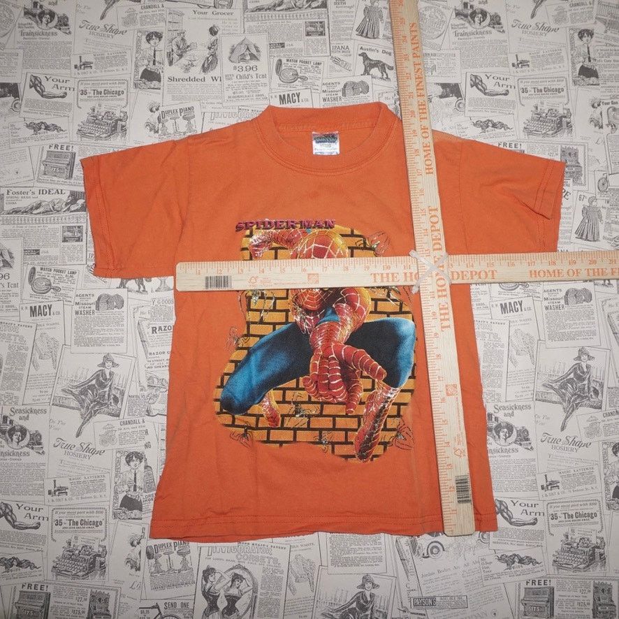 Vintage Large - Vintage Y2K Spider-Man Tobey Maguire movie promo tee Size US L / EU 52-54 / 3 - 4 Thumbnail