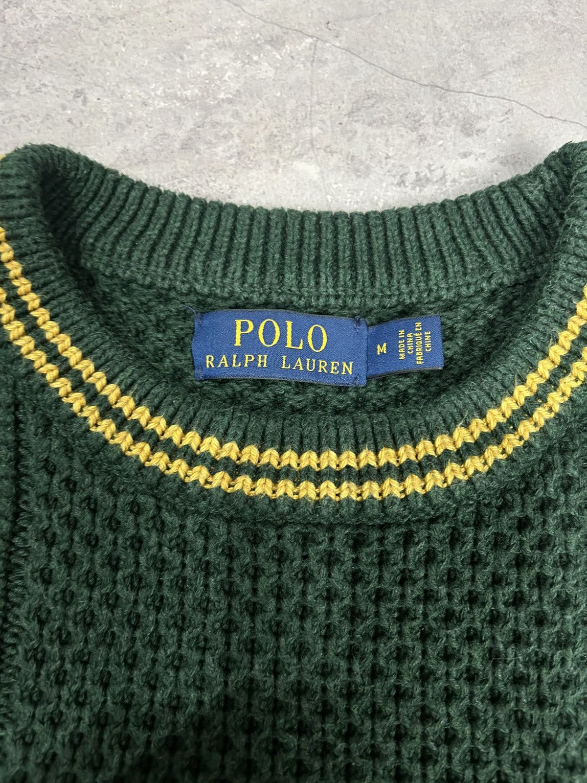 Polo Ralph Lauren Vintage Knit Polo Ralph Lauren Golf Sweatshirt Size US M / EU 48-50 / 2 - 13 Thumbnail