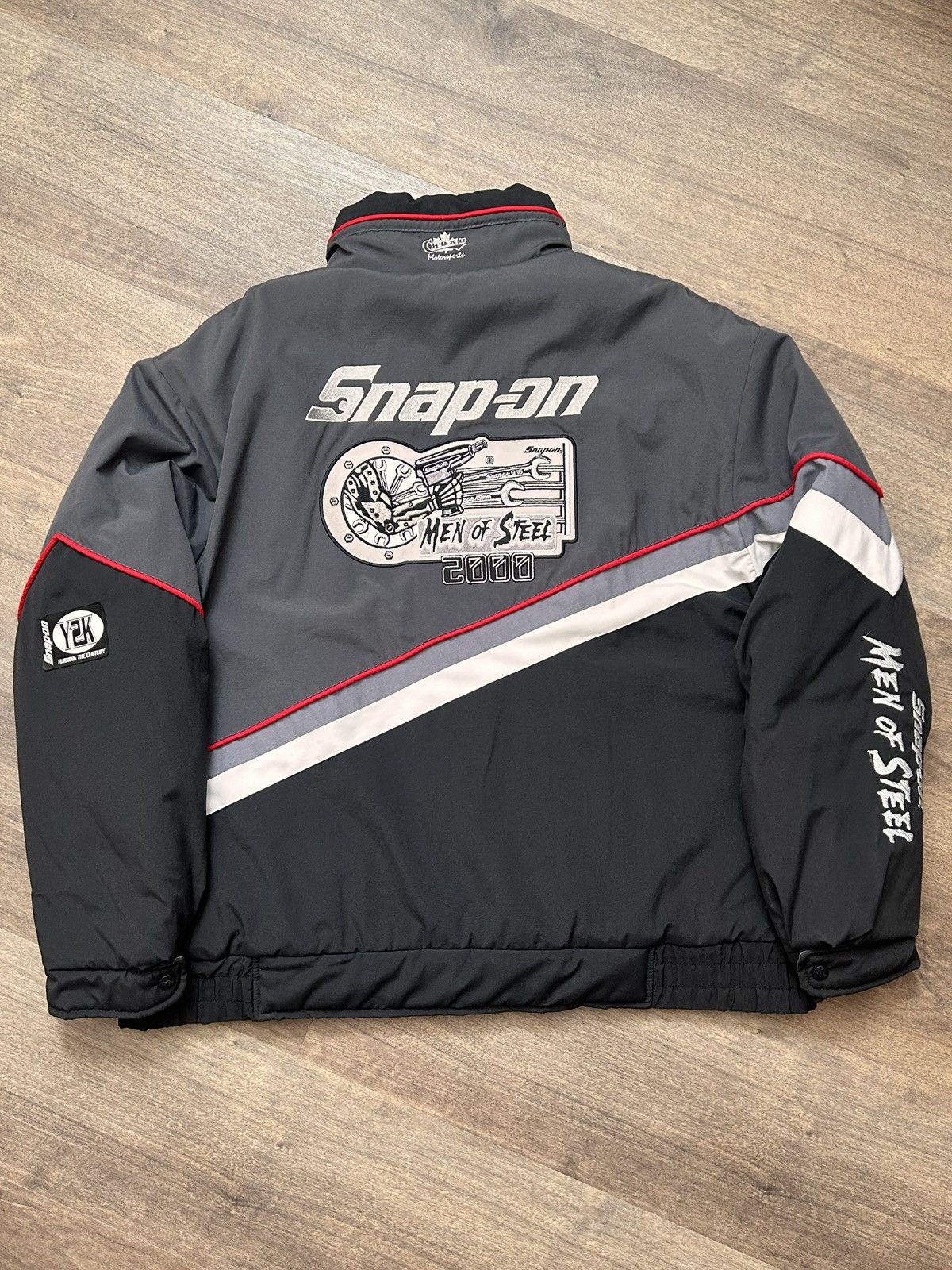 Designer × Streetwear × Vintage Y2K Snap-On “Men of Steel