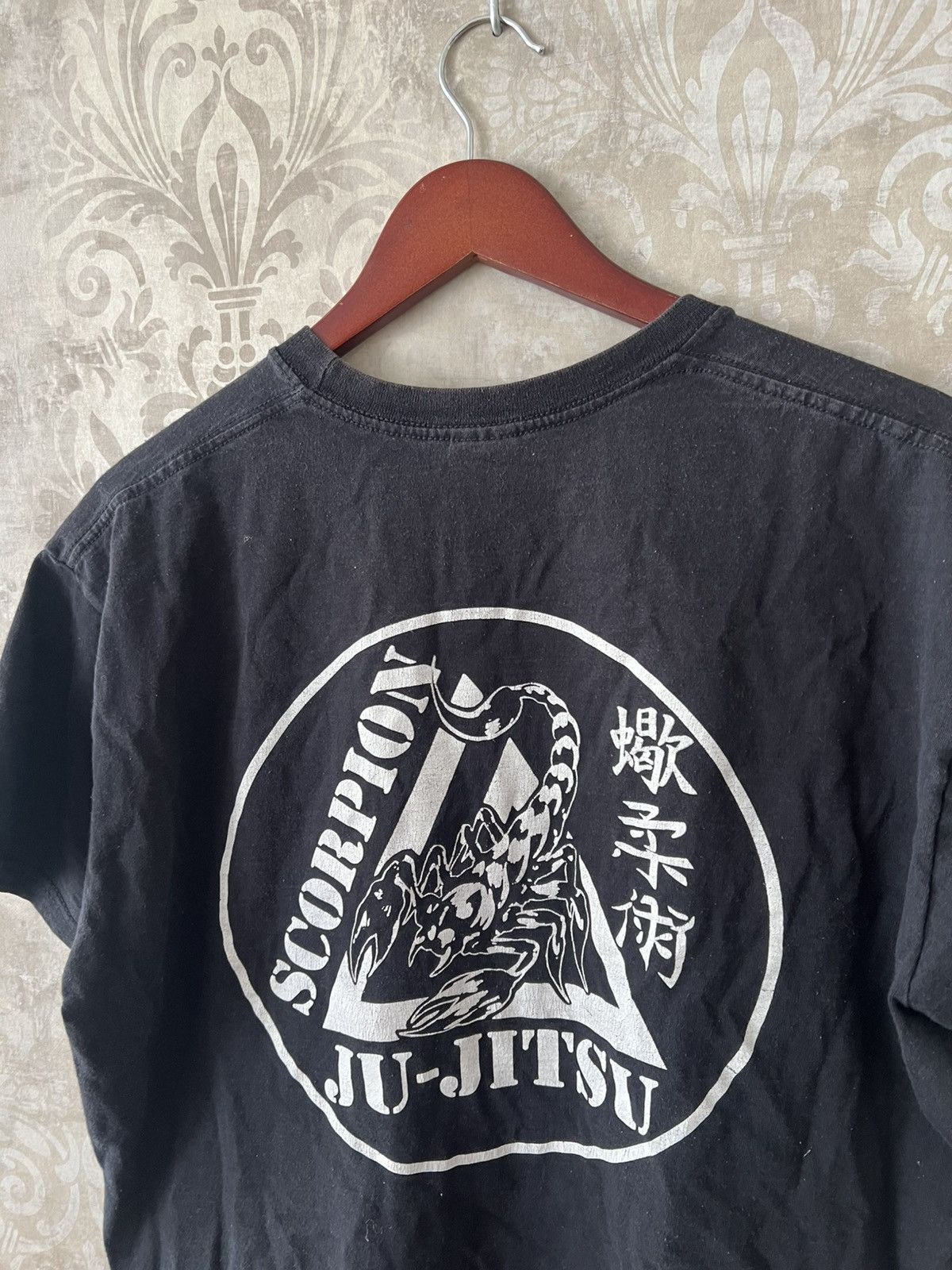 Vintage Vintage Scorpion Ju-Jitsu Martial Arts Tee Black Size US L / EU 52-54 / 3 - 6 Thumbnail