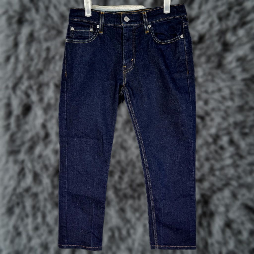 Levi's VINTAGE? No — Levi’s 511 Jeans Straight Leg 30x30 Jeans Denim Blue Dark Wash Stretch Modern Mens Size US 30 / EU 46 - 1 Thumbnail