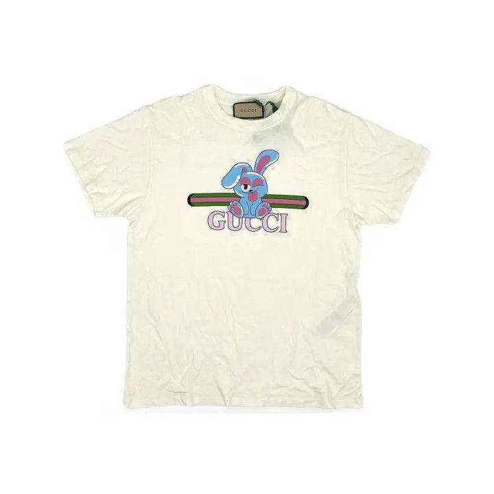 Gucci Gucci Bunny Print Short Sleeve T-Shirt-2507 Size M / US 6-8 / IT 42-44 - 8 Thumbnail